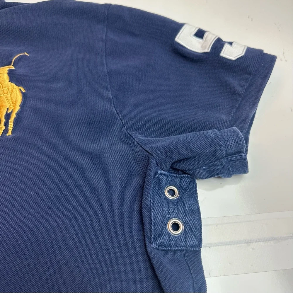 Ralph Lauren Paris Navy Polo Shirt